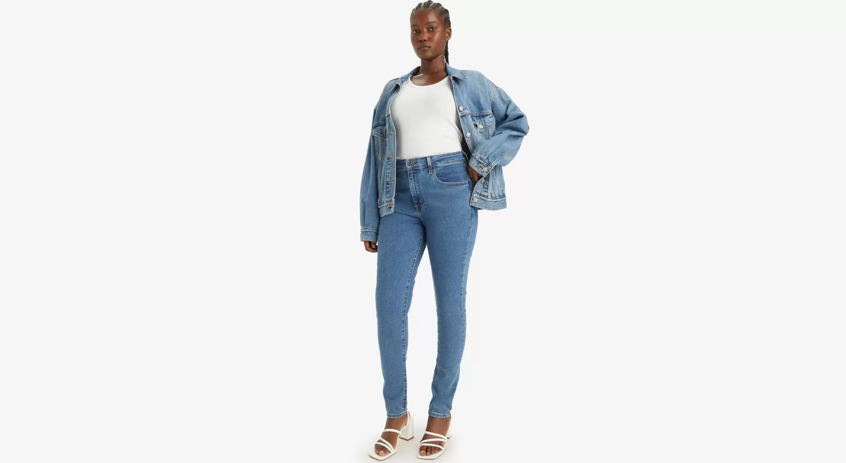 Fashion 721™ Skinny Jeans Met Hoge Taille Dames Jeans
