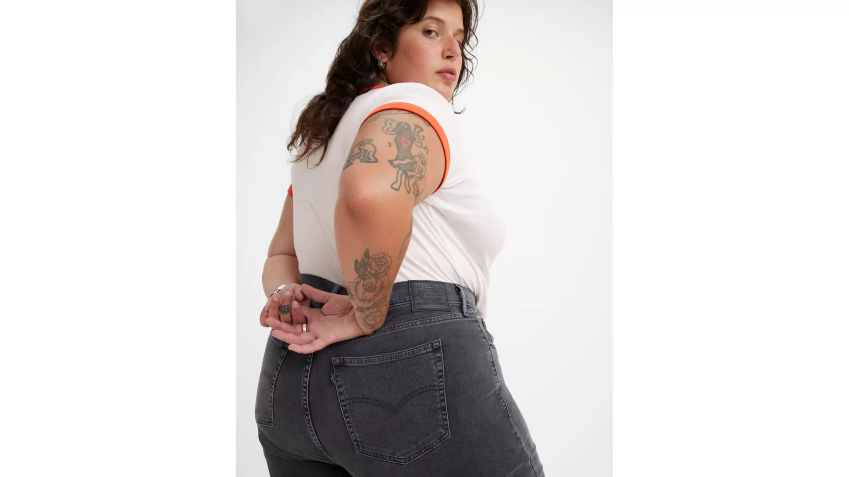 Discount 721™ Skinny Jeans Met Hoge Taille (Plus Size) Dames Jeans