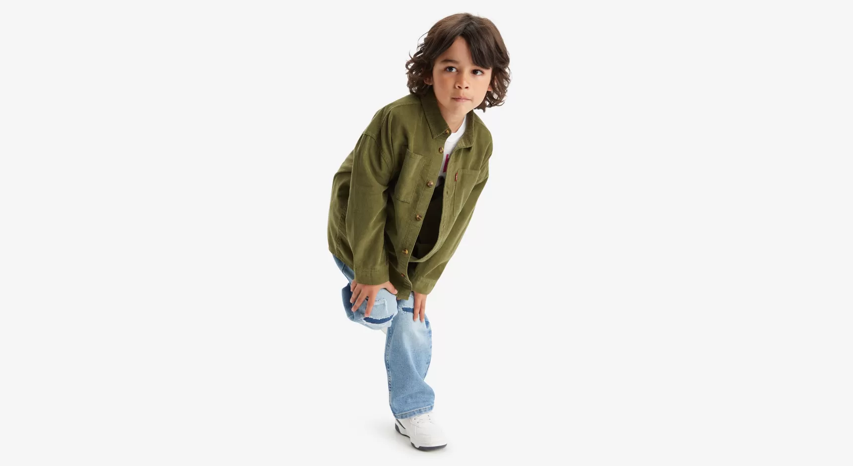 Sale Corduroy Overhemd Met Knoopsluiting Voor Kinderen Kinderen Peuter & Kids