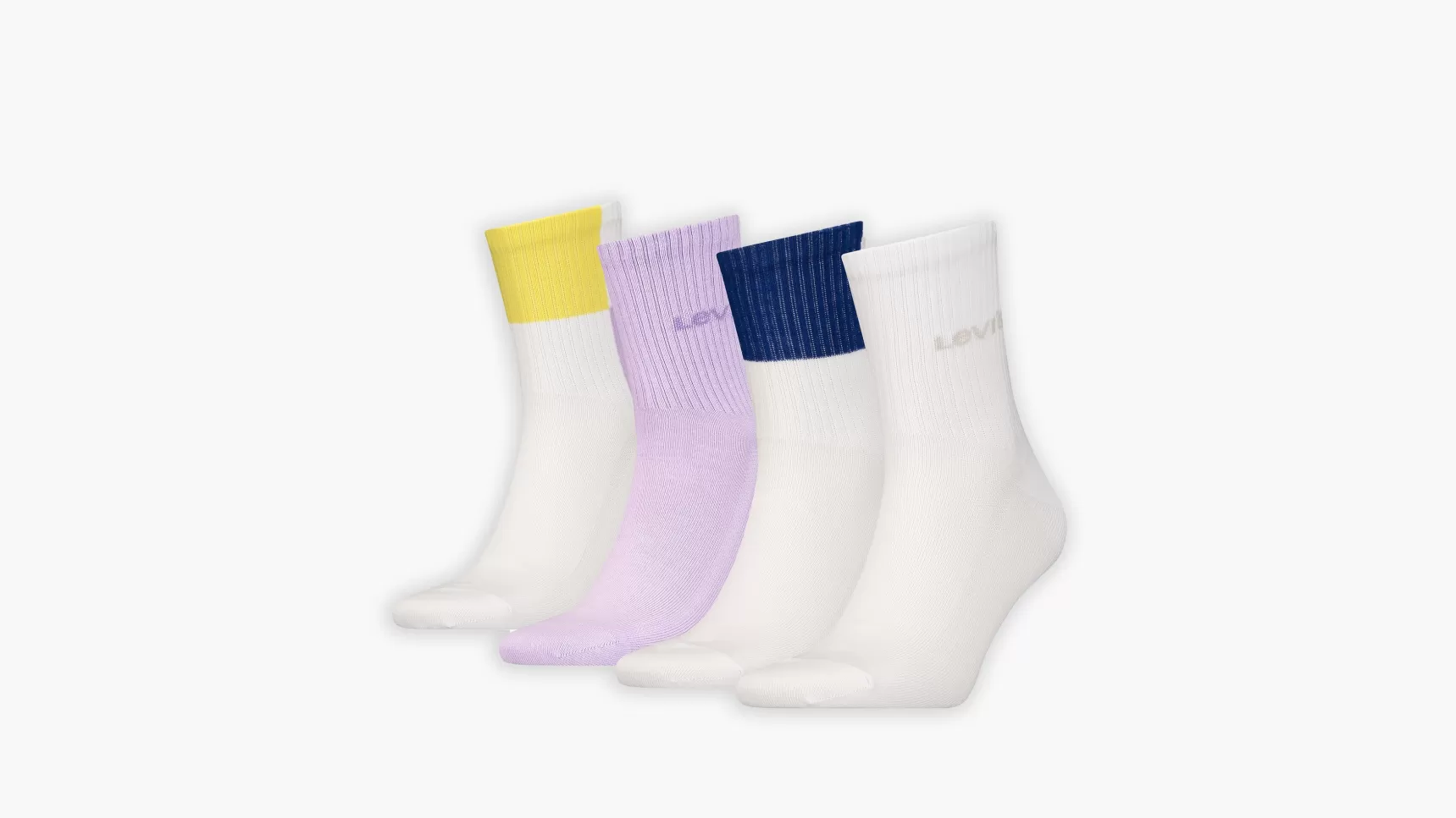 Hot ® Color Block Korte Sokken Cadeauverpakking - 4 Paar Heren Ondergoed & Sokken