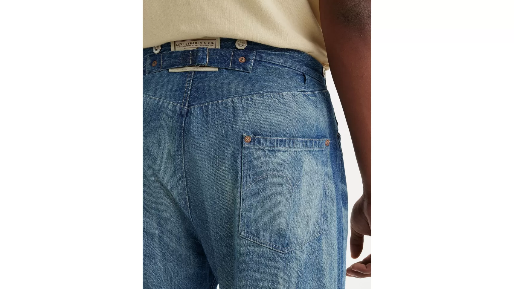 Online ® Vintage Clothing 1870S Nevada Jeans Heren Jeans
