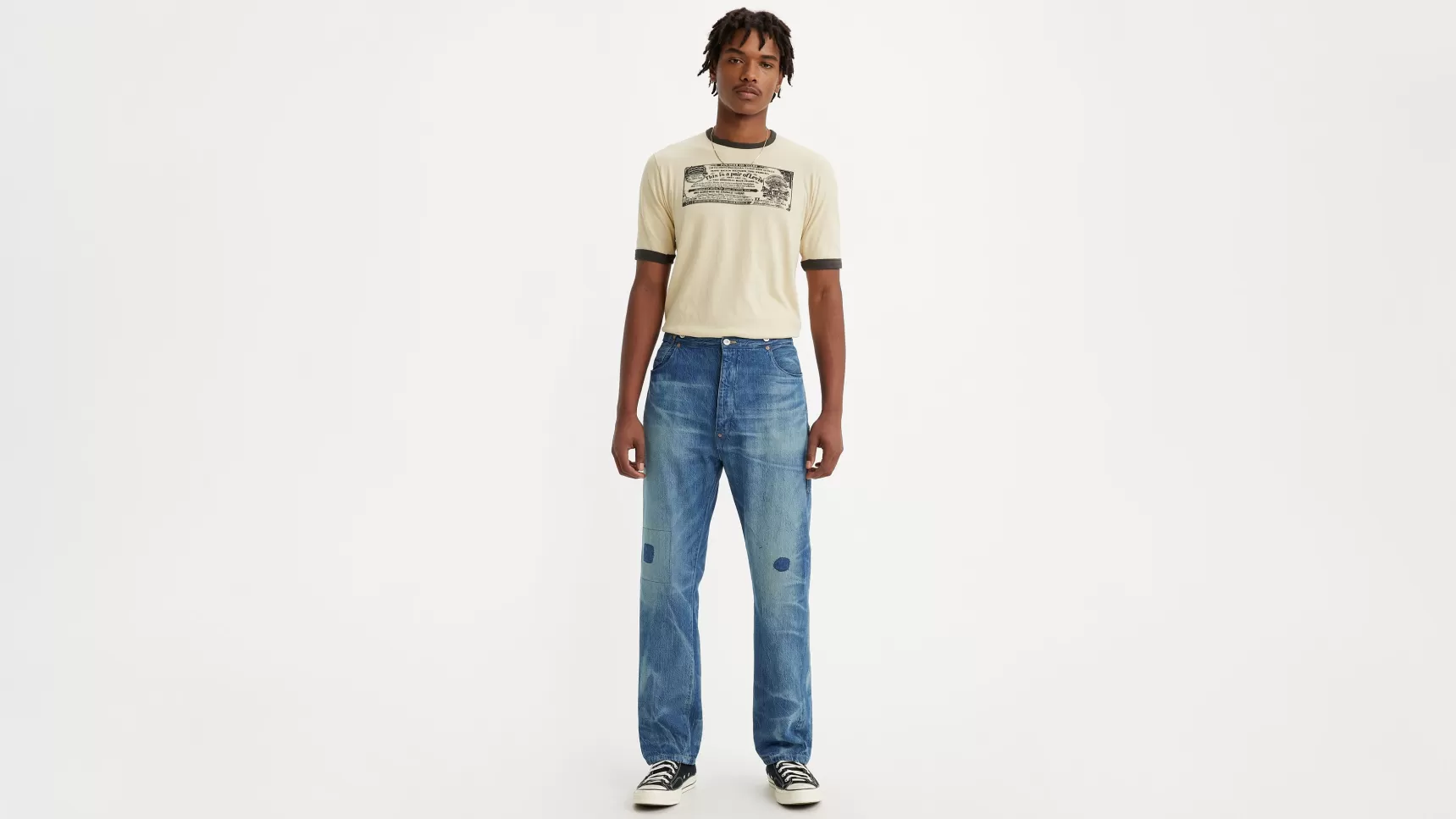 Online ® Vintage Clothing 1870S Nevada Jeans Heren Jeans