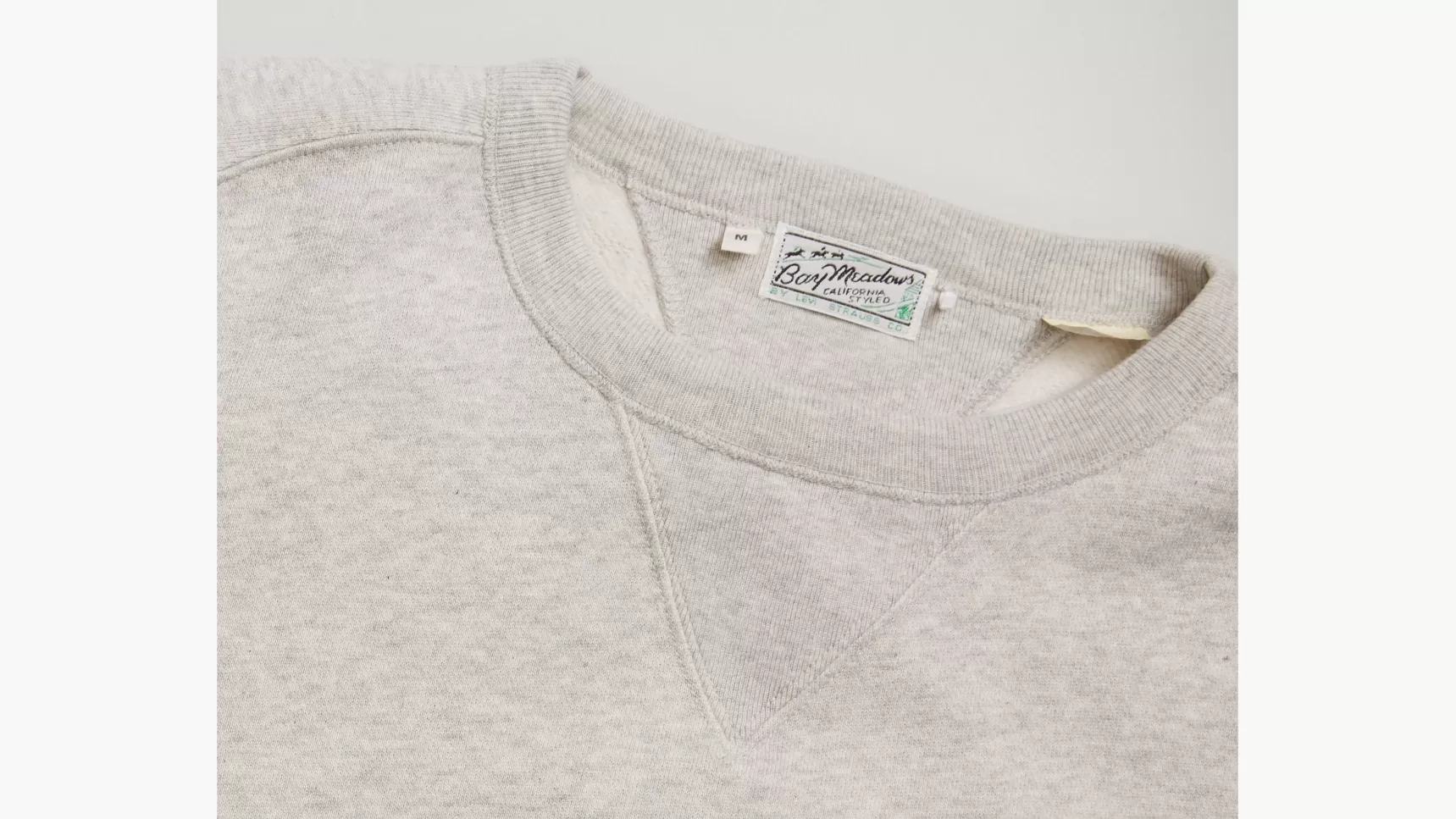 Clearance ® Vintage Clothing Bay Meadows Sweatshirt Heren Truien & Sweaters