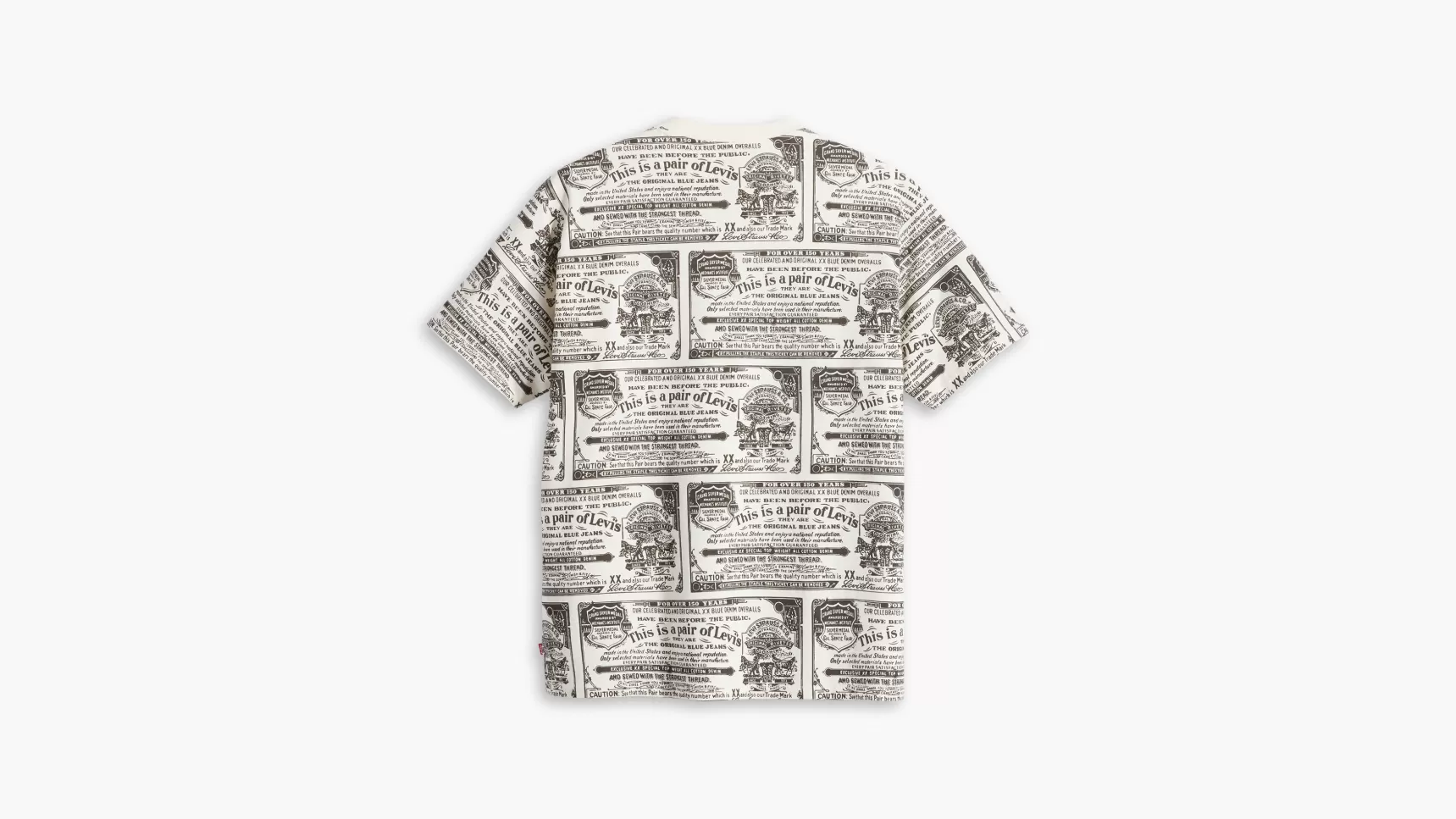 Online Red Tab™ Vintage T-Shirt Heren T-Shirts