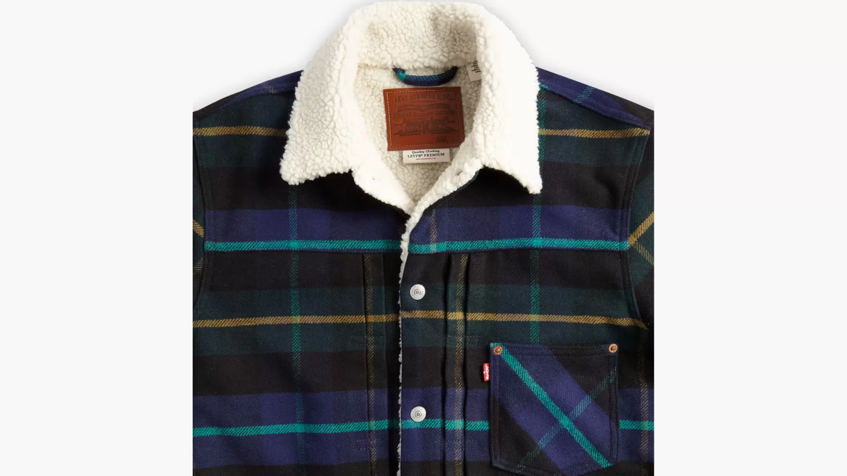 Best Type I Sherpa Truckerjack Heren Spijkerjassen & Sherpas