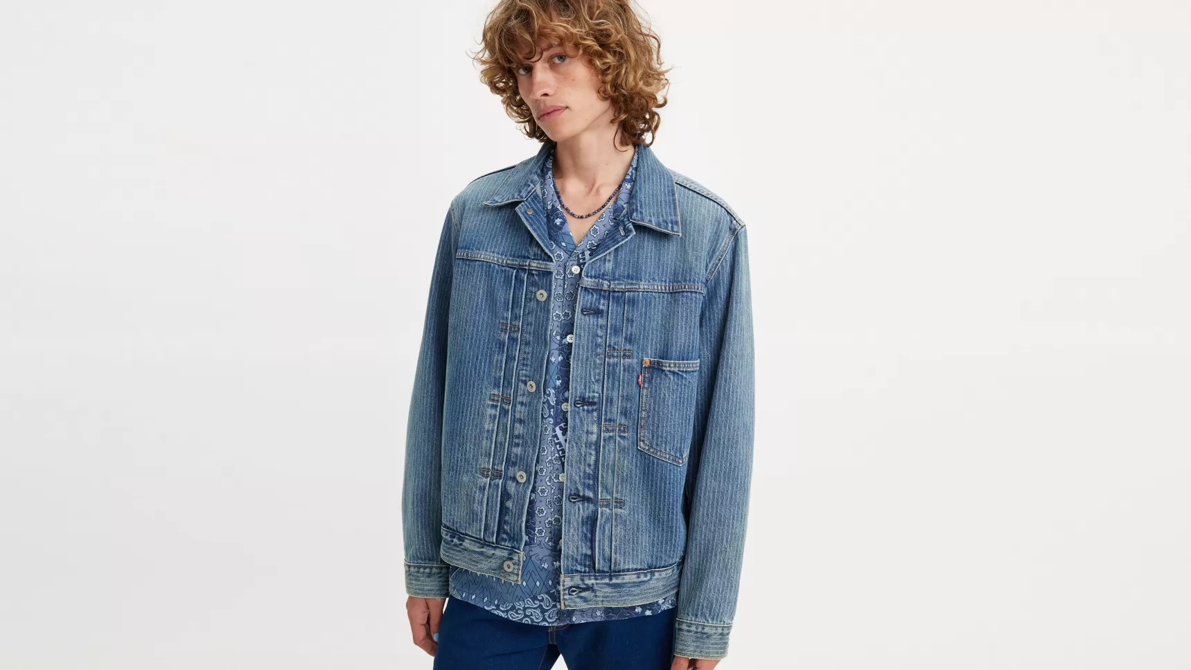 Hot Type I Truckerjack Selvedge Heren Spijkerjassen & Sherpas